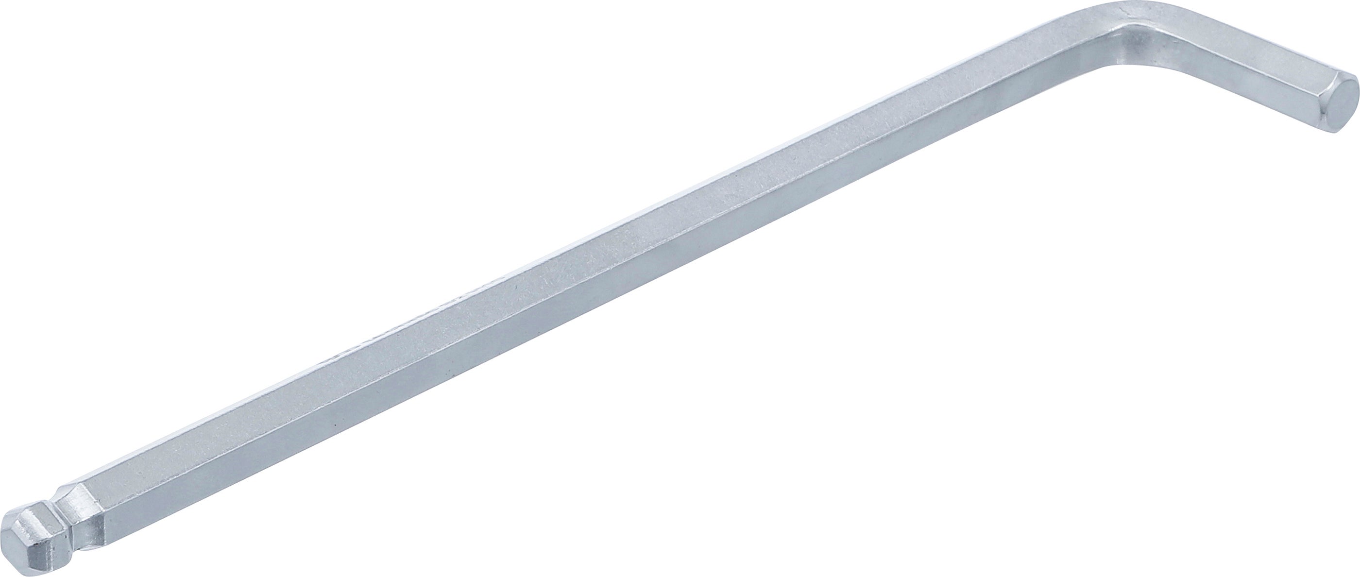 Klucz kątowy BGS bardzo długi sześciokątny wewnętrzny/sześciokątny wewnętrzny z główką kulistą 10 mm - 790-10