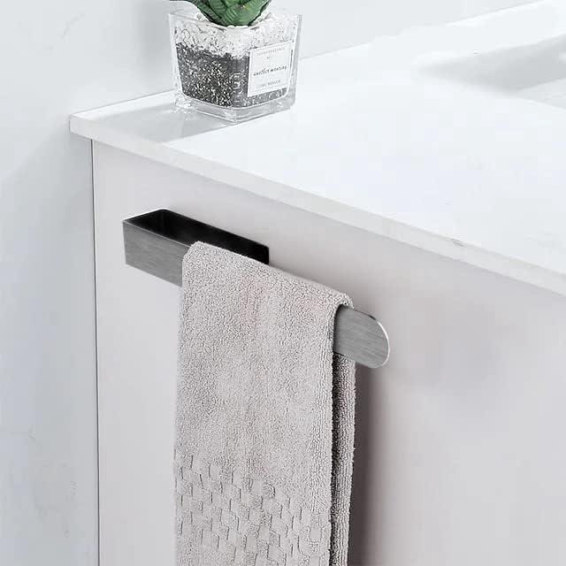 Portatoallas Sin Taladro Baño KITSEDIT - Acero Inoxidable Sin