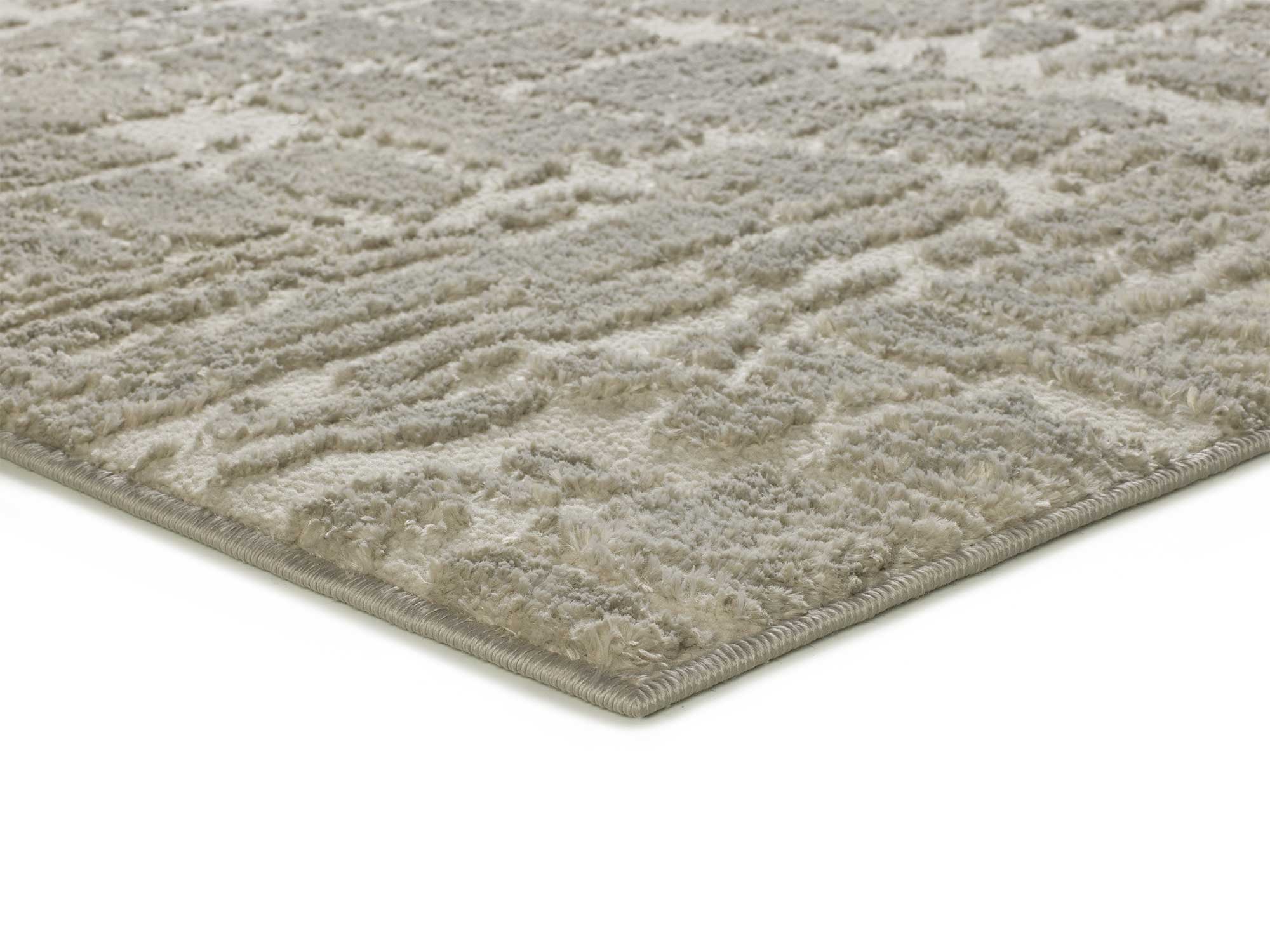 Tappeto interno argento rettangolare 120 x 170 cm LIMA scandinavo - ATTICGO - 4