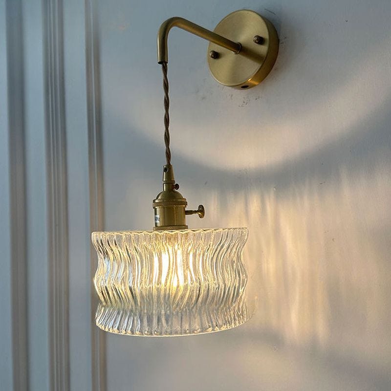 Applique Da Parete Industriale Priddy Paralume Metallo Nero Eglo | Lampadari On Line - Foto 6