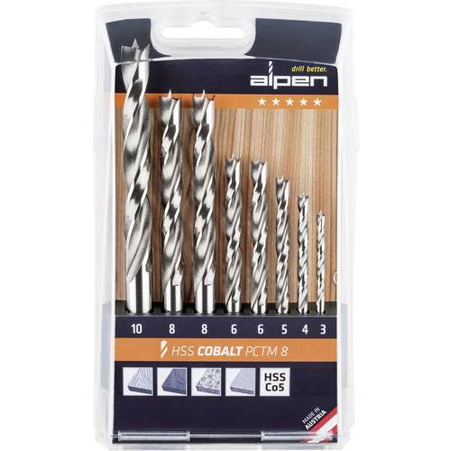 Presch Set Punte Trapano Metallo HSS Master 6 pz. - Set Punte HSS Universali Metallo Foratura Acciaio, Alluminio, Rame e Ottone - Set Punte Trapano Professionali - 2-8mm