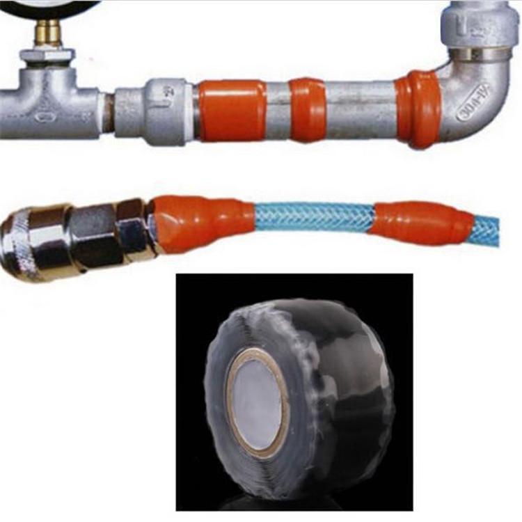 Nastro adesivo in silicone 3M*25mm per riparare tubi da giardino e condutture dell'acqua. - 4