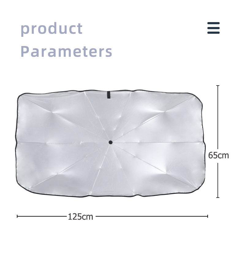 Aletta Parasole Auto KINHARD Pieghevole - Antiriflesso Per Guida Diurna E Notturna - Foto 10