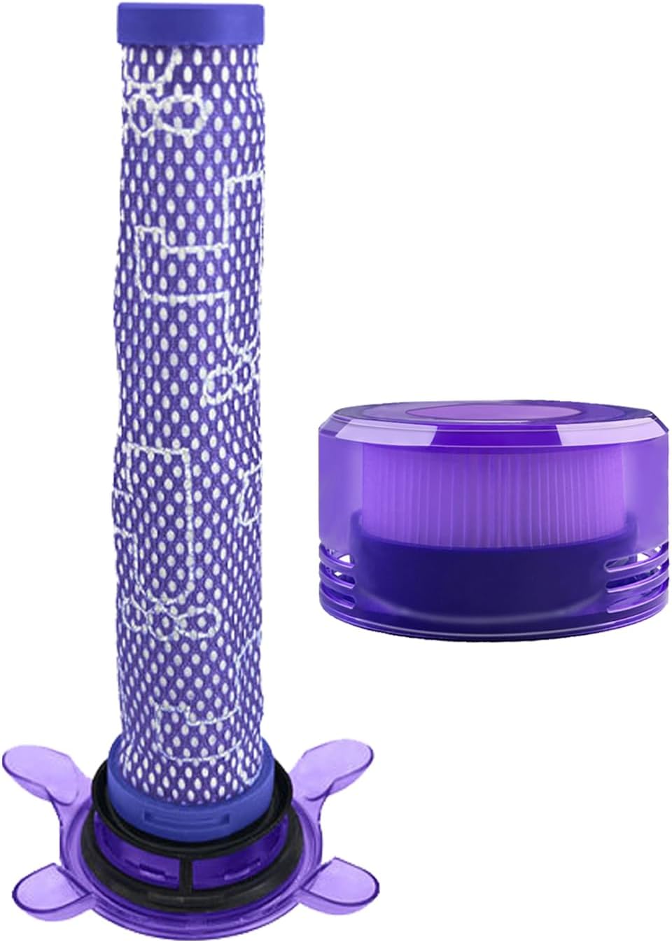 Filtr przedsilnikowy i filtr końcowy HEPA do odkurzacza Dyson V8 Absolute - filtr zamienny do odkurzacza Dyson V8 Animal