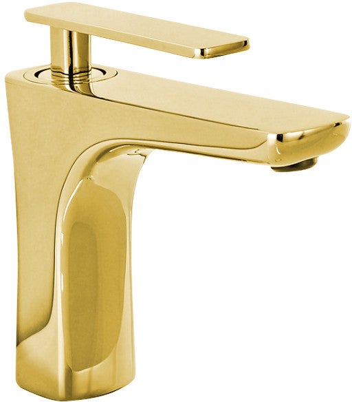 Mexen Indus bateria umywalkowa, złota - 744600-50