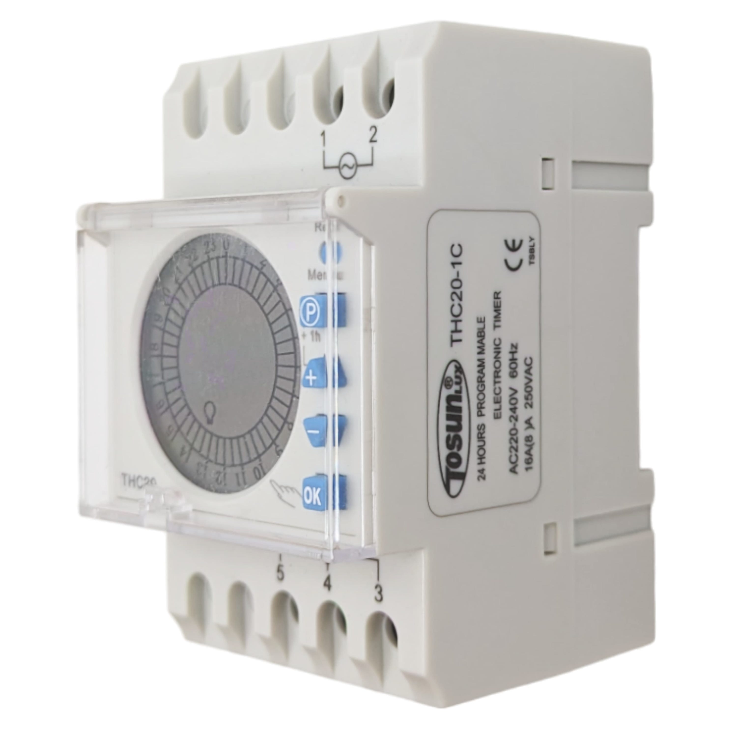 Reloj Temporizador Digital Programable Relojes Horarios Programables Reloj Temporizador Horario Pantalla LCD Retroiluminada 20A