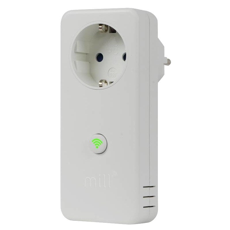 Mill Socket - Enchufe inteligente WI-FI, Blanco | Leroy Merlin