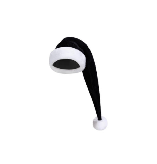 Bonnet De Noël Père Noël Avec Oreilles De Lapin Mobiles – 2 Pièces – Costume Adulte Enfant, Peluche Confortable Et Réutilisable