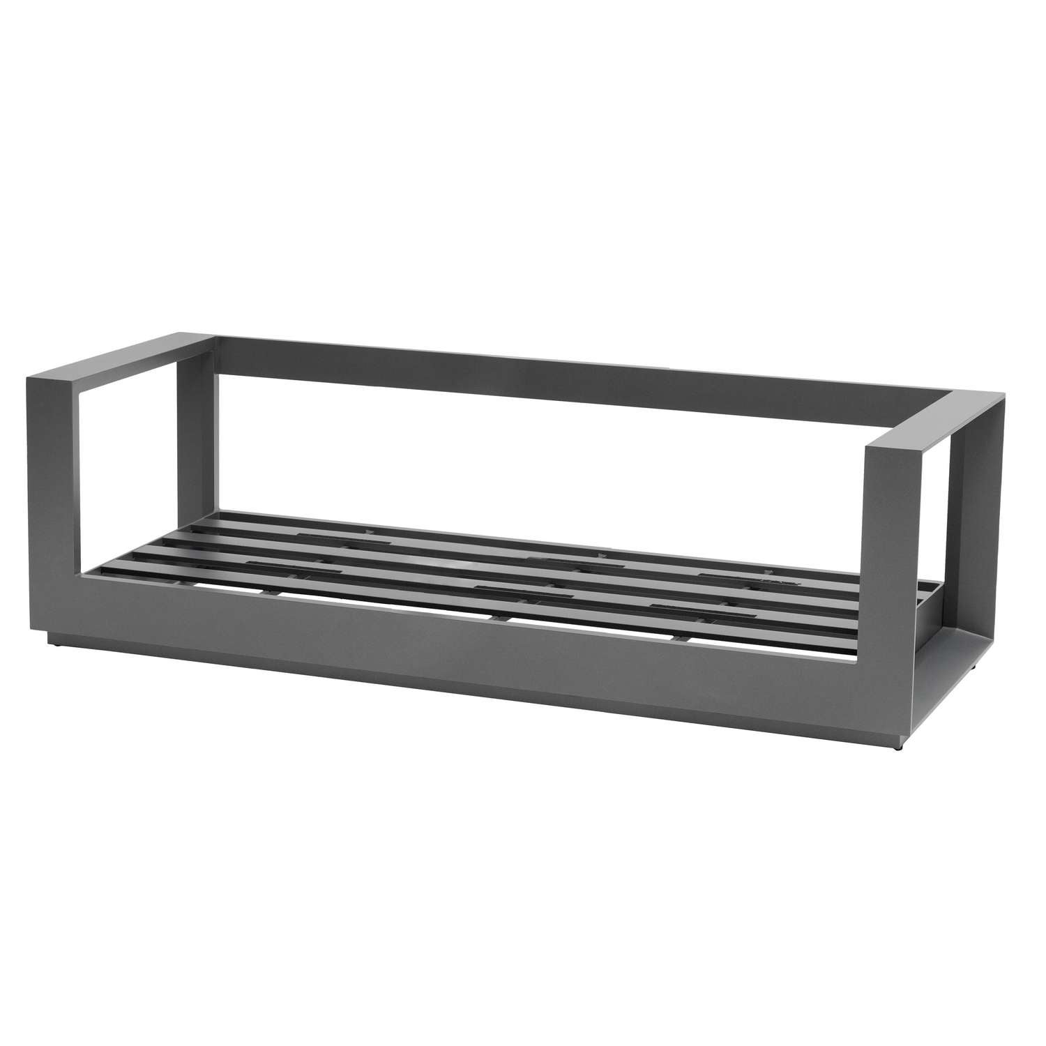Canapé de jardin en aluminium Allure - 3 places - Graphite - 3