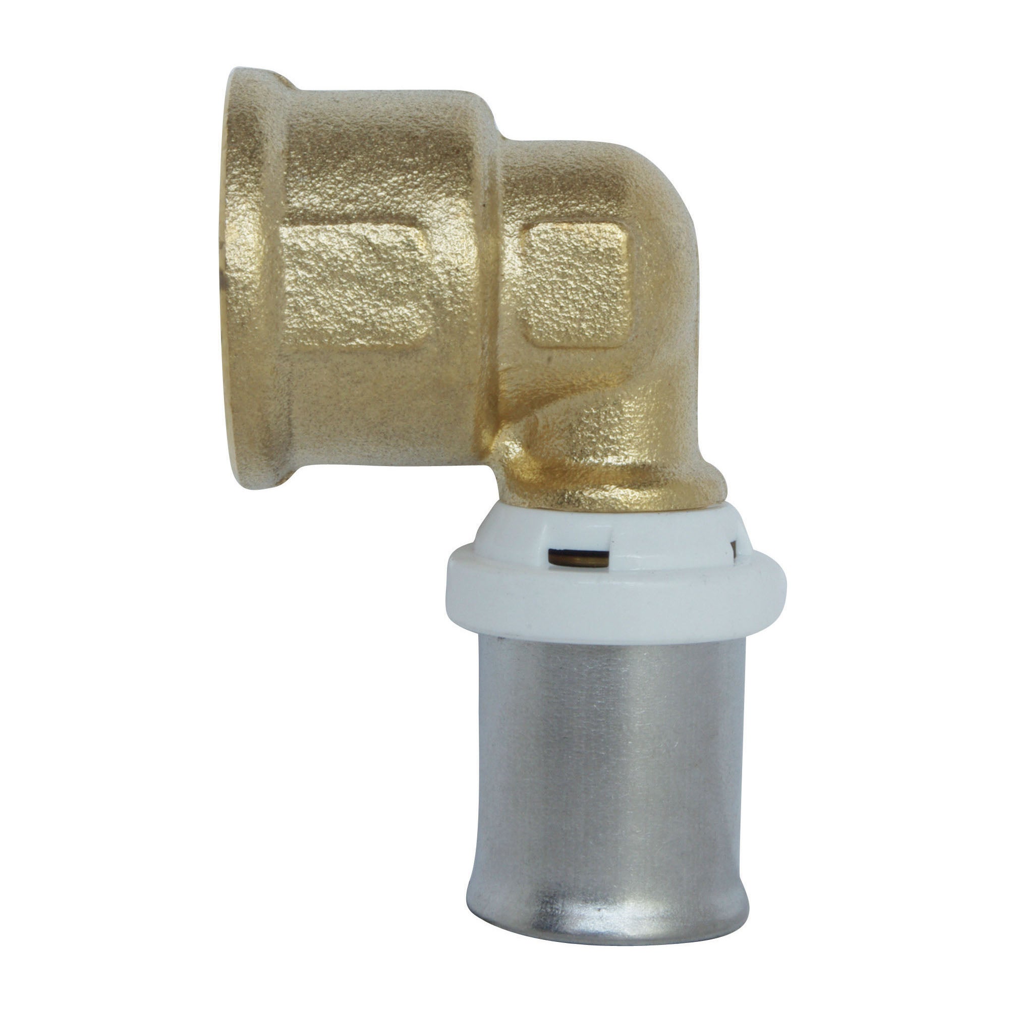 Coude femelle à sertir multicouche Ø16 - 15/21 - 2