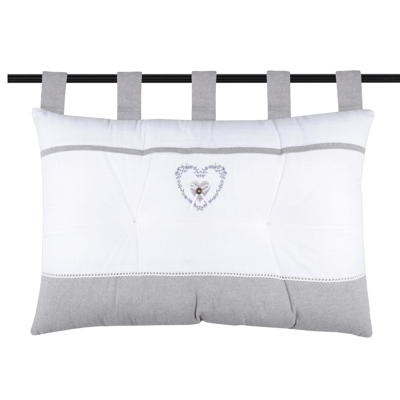 PAULINE COEUR A SUSPENDRE 10CM GRIS PAULINE COEUR A SUSPENDRE 10CM GRIS