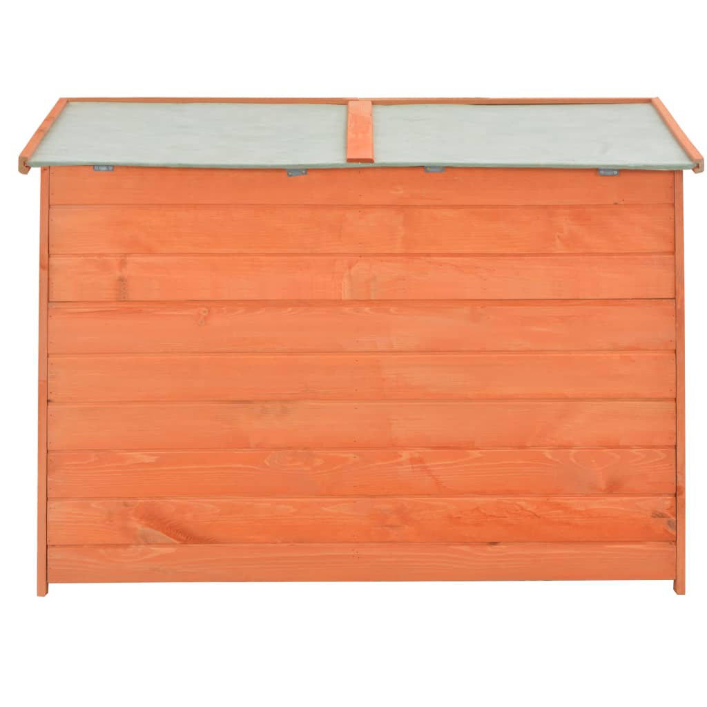 Abri de stockage de jardin 120x50x91 Bois - 8