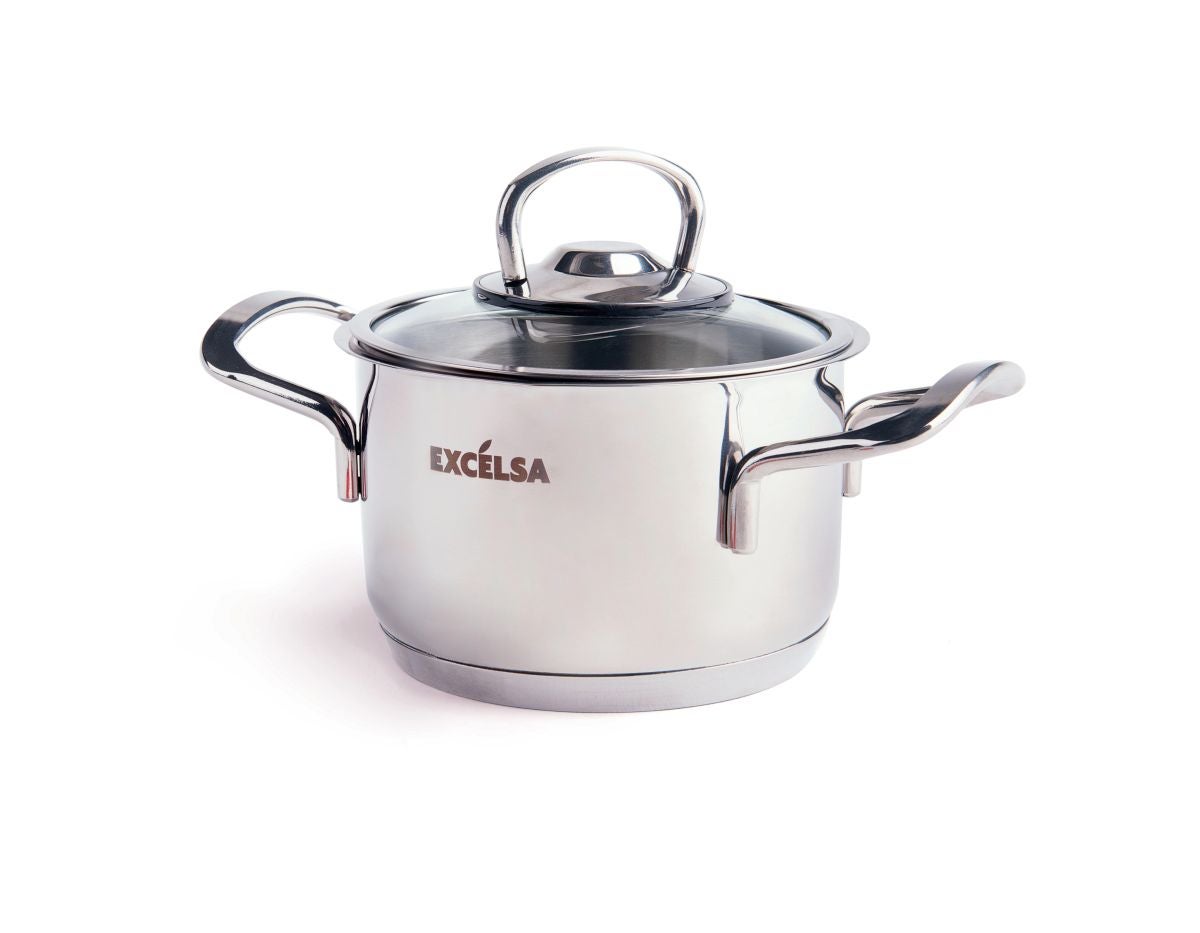 Casseruola Smaltata Metaltex 20 Cm, Adatta A Induzione, Made In Spain, Con Due Maniglie