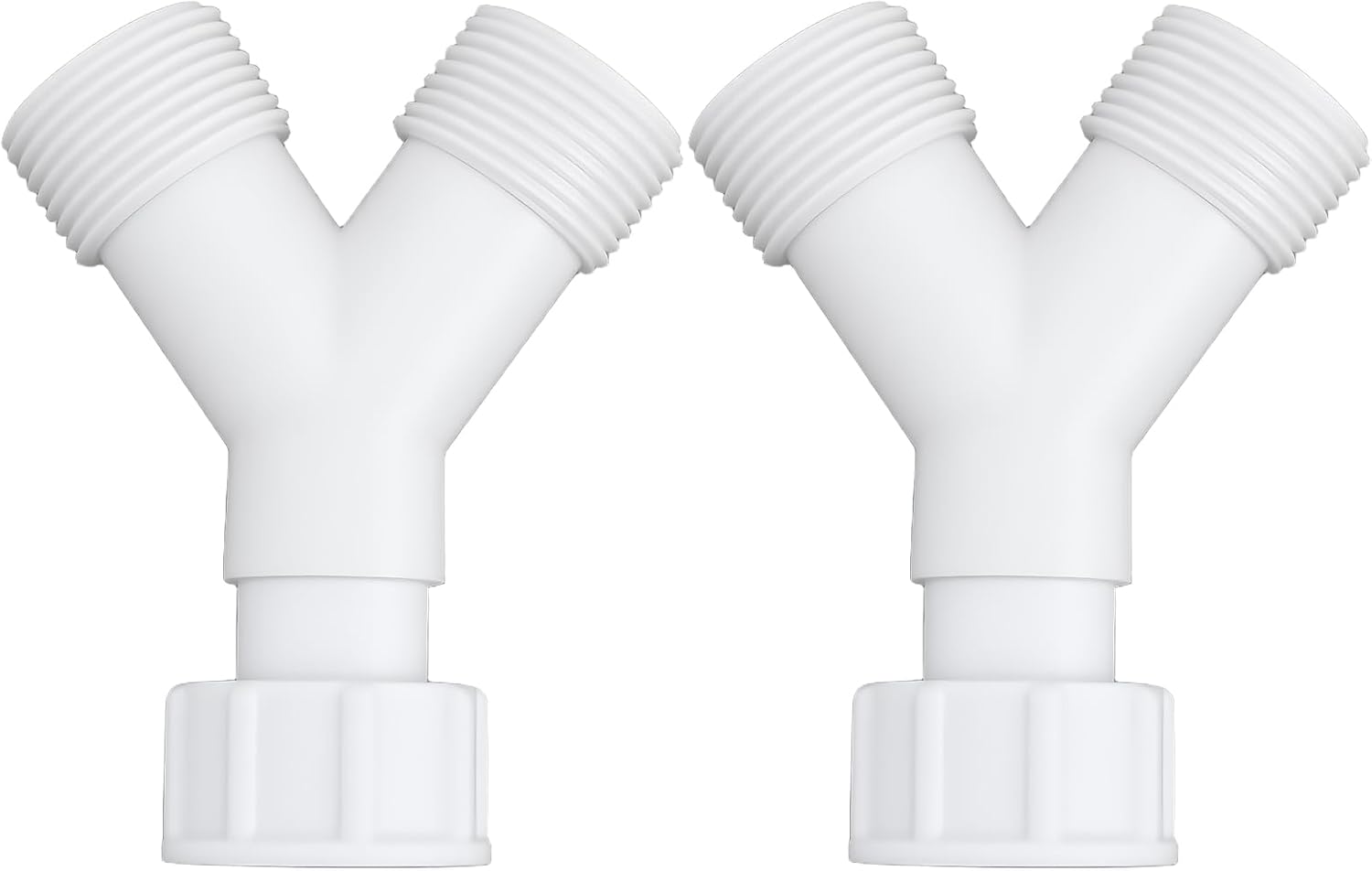 Splitter A Y Per Tubi Di Scarico 2 Vie, Connettore Universale Per Lavatrice E Lavastoviglie Con Fascette, Diametro 16-27 Mm, Antiperdita