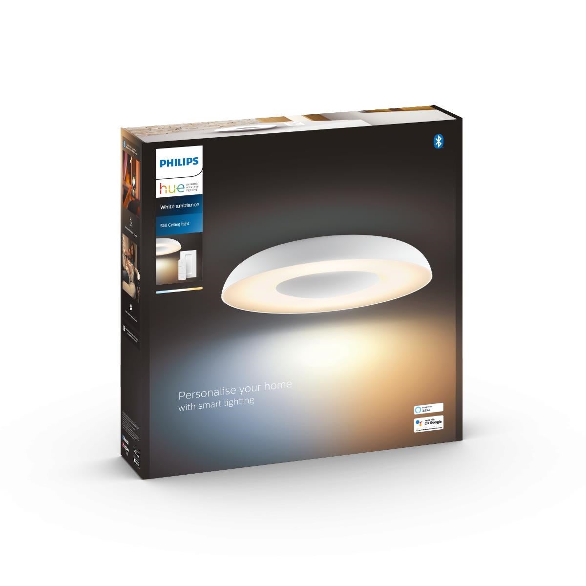 Plafonnier PHILIPS HUE White Ambiance STILL Rond blanc+tlc - 7