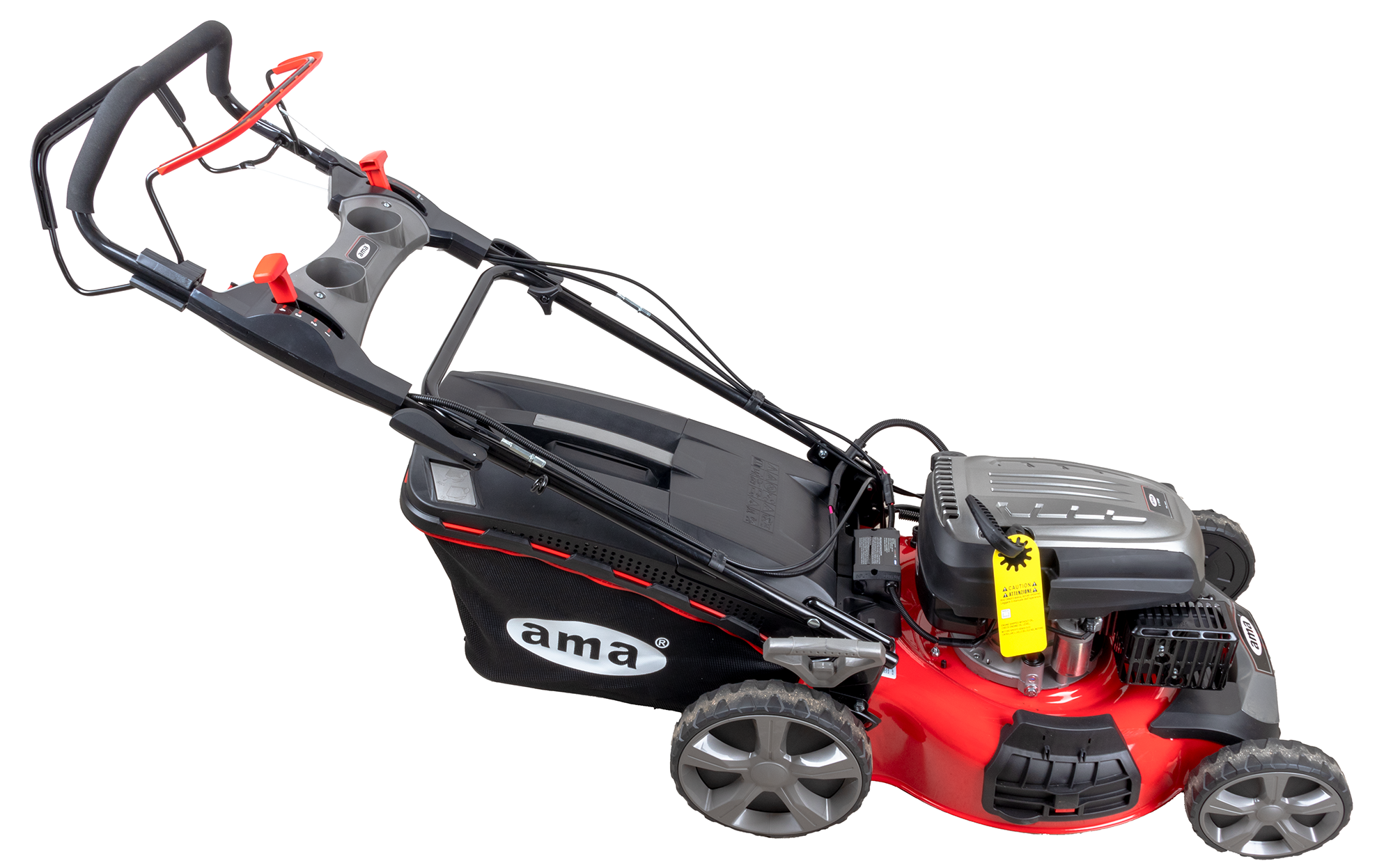 Ama Rasaerba TRX 560HL A Scoppio: Tagliaerba 4in1 Con Trazione, Motore 196cc E Cestello Da 65L - Perfetto Per Giardini Medi E Grandi! - Foto 5