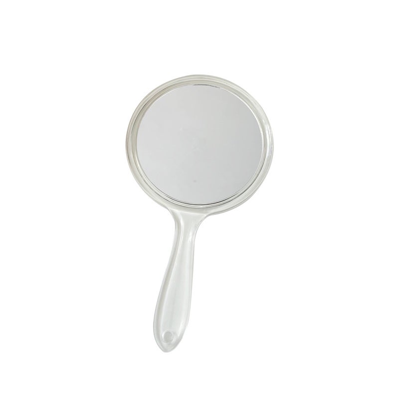 Miroir De Sac à Main / Maquillage En Bois Avec Cadre - Dimensions 7.8x7.2x1.4 Cm - Neuf
