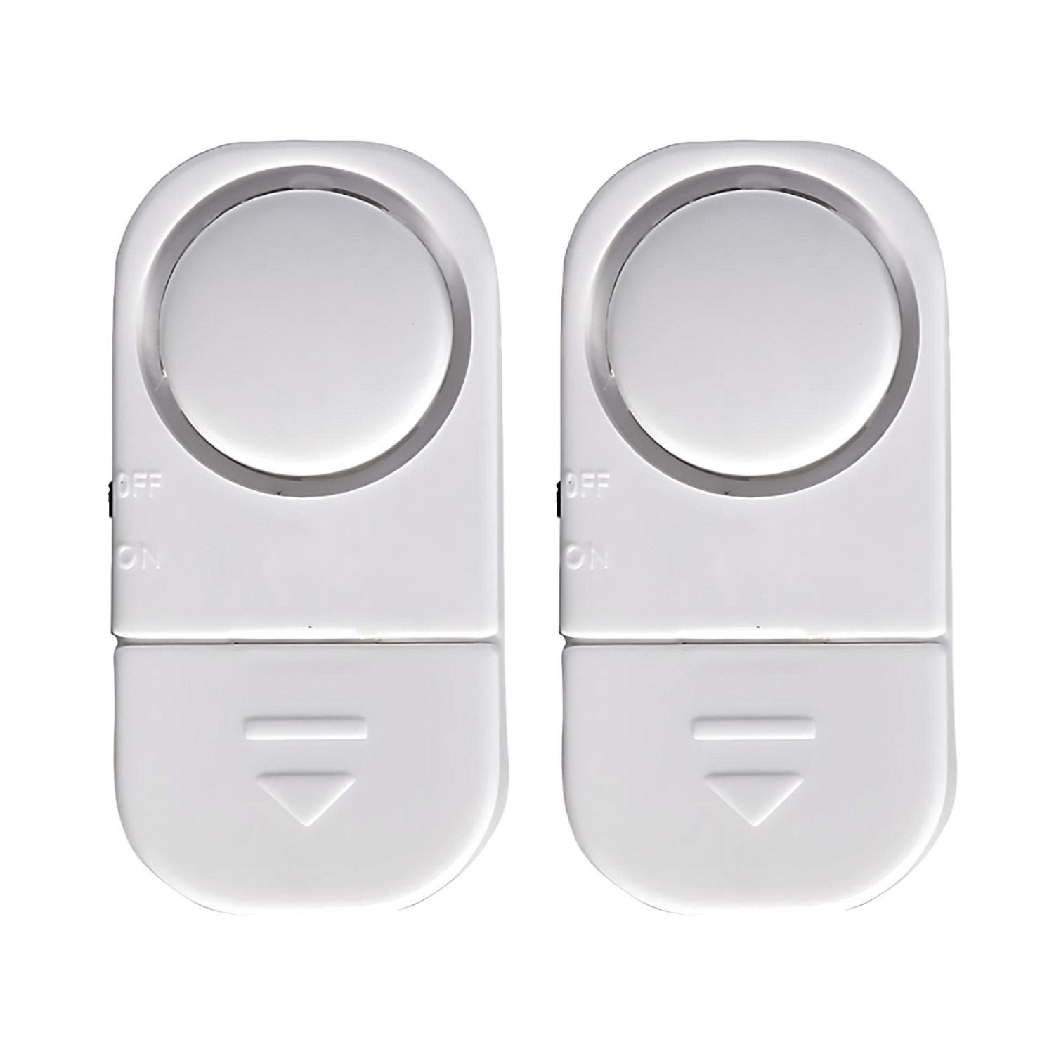 Pack 2 Alarmas para Puertas y Ventanas con 6 Pilas LR44 Incluidas