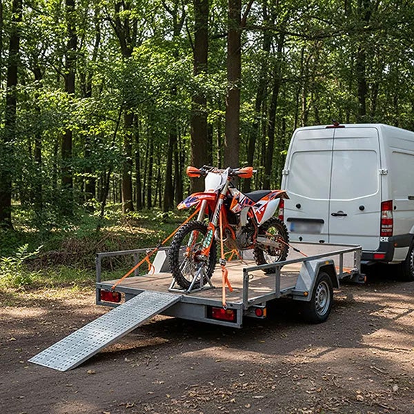 Longueur de rampe 2.50m - Hauteur à franchir de 671 à 751mm - charge max par paire 1000kg pour empattement 1250mm - Vendue à l'unité - M030B3/HS/25U - 4