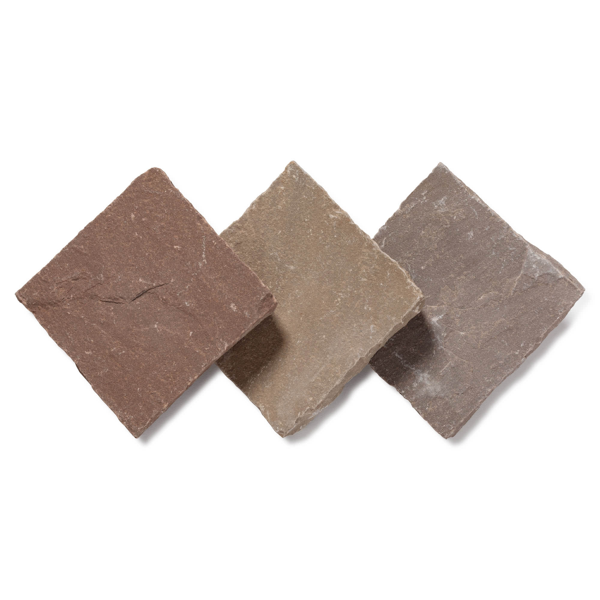 Pavé Grès Kandla Multicolore 14x14x2-2,5 cm (vendu au m² - 42 pavés/m²) - RO'MA NATURE - 7