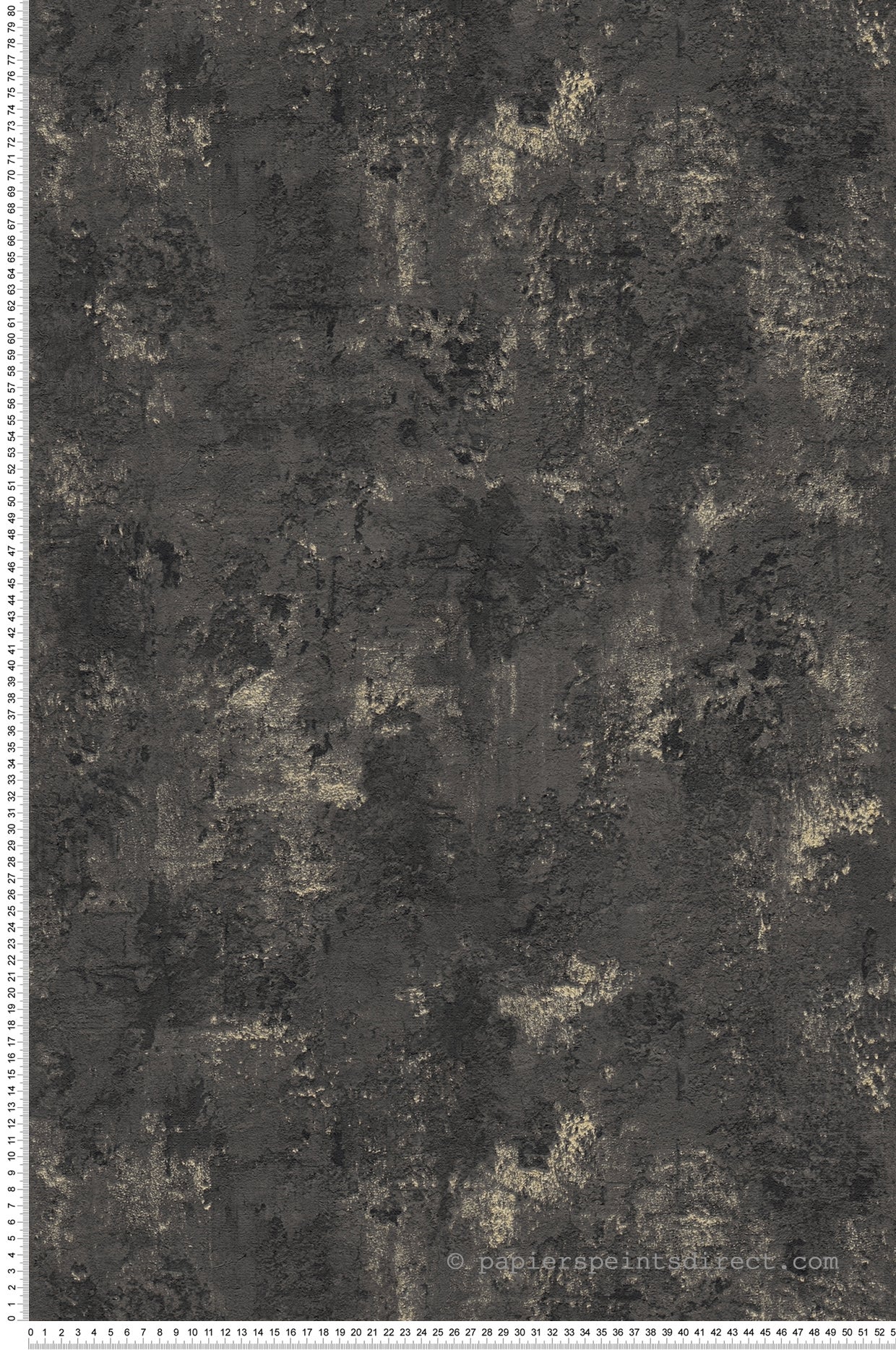 Tapeta kamień czarnymIzłotym - 53 cm x 10.05 m - LIVINGWALLS