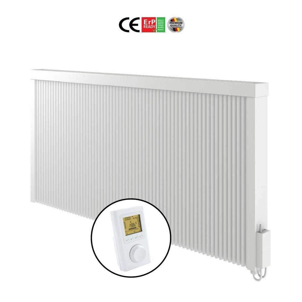 Radiateur AVA HORIZONTAL Électrique à Inertie Céramique 2000W - Chauffage Économique