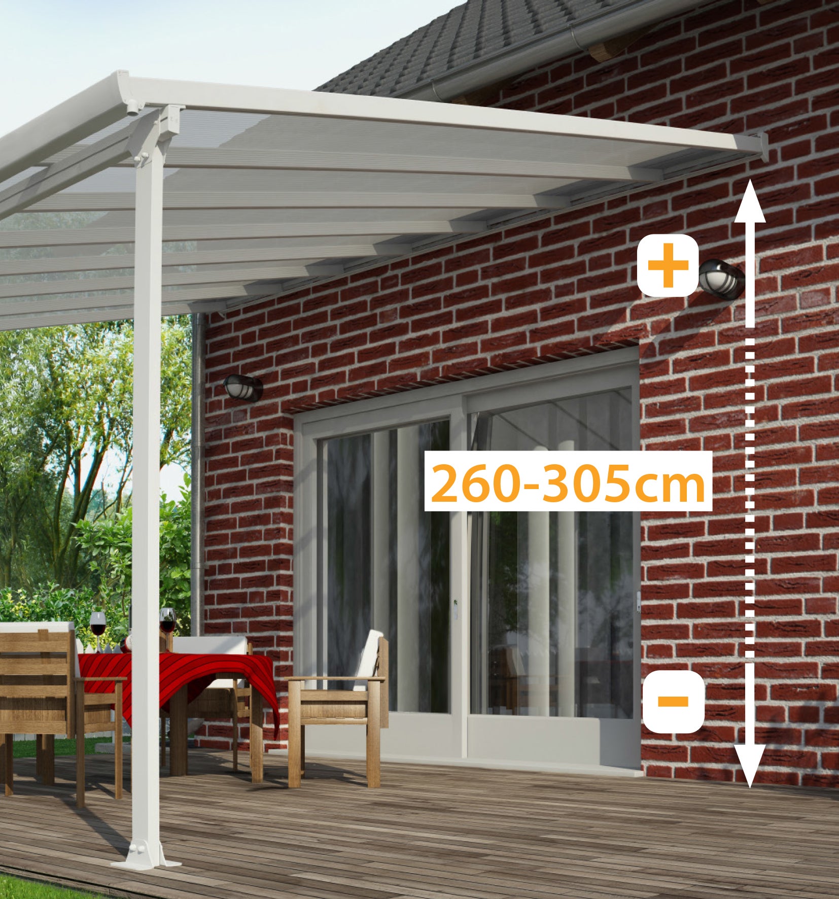 Pergola Anthracite en Aluminium 28.5 m² - 3