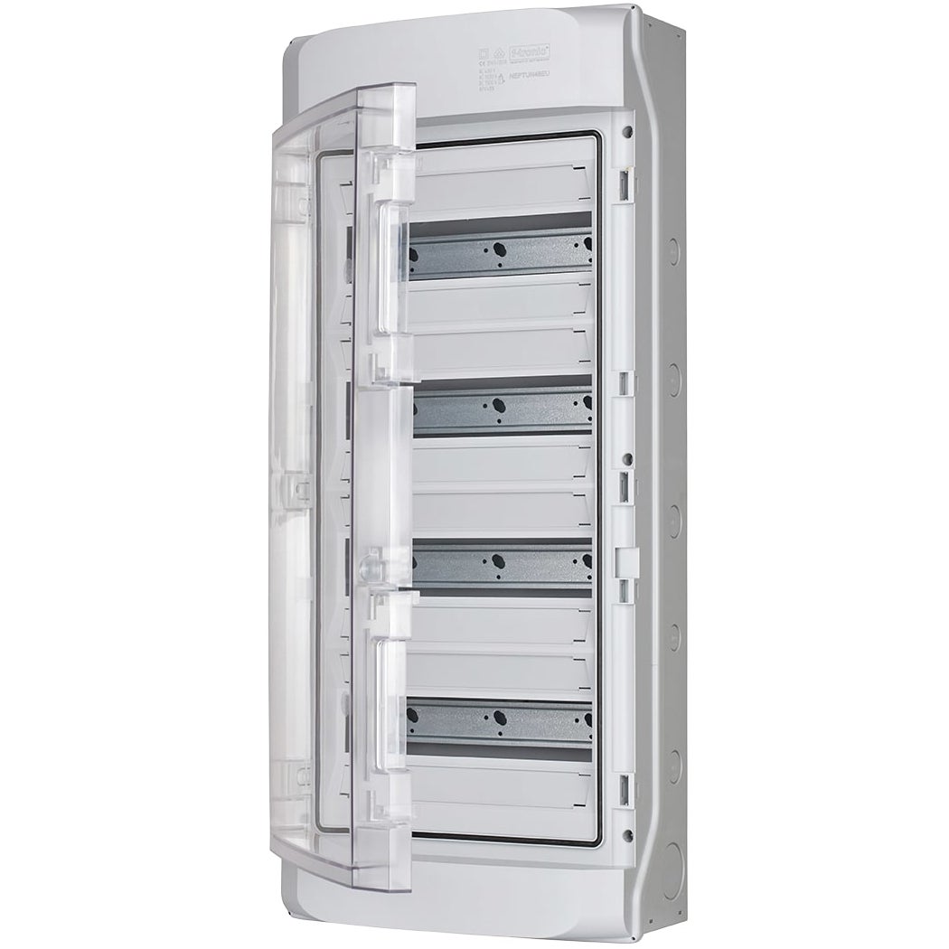 F-TRONIC NEPTUN Rozdzielnica Natynkowa 4x12 Hermetyczna IP65 Transparentna