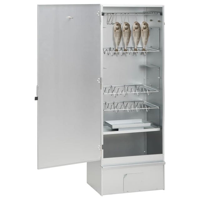 Horno ahumador de BBQ con generador humo frío acero galvanizado