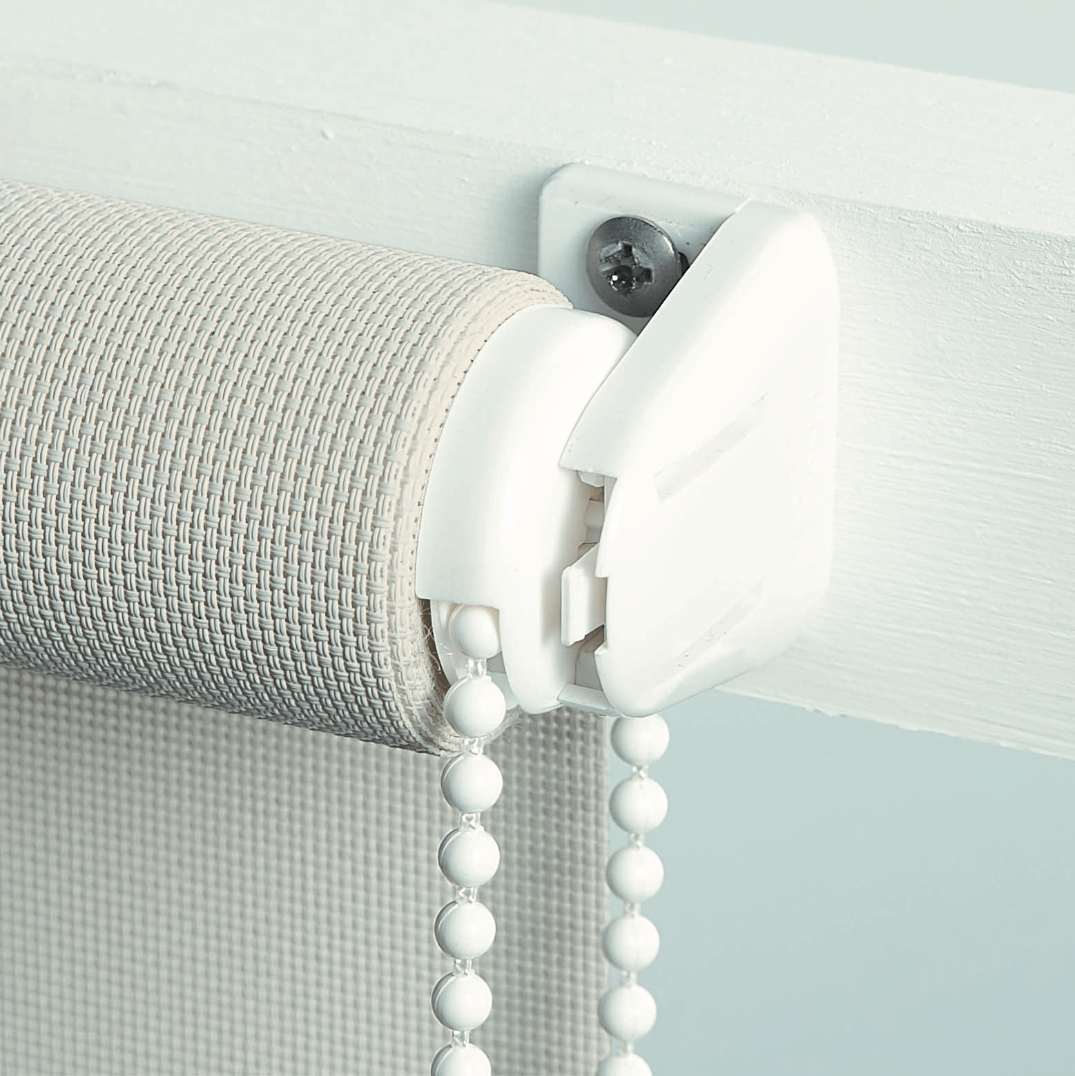 INSPIRE - Store enrouleur screen - l.55 x 190 cm - WHITE LINEN - Beige clair - 5