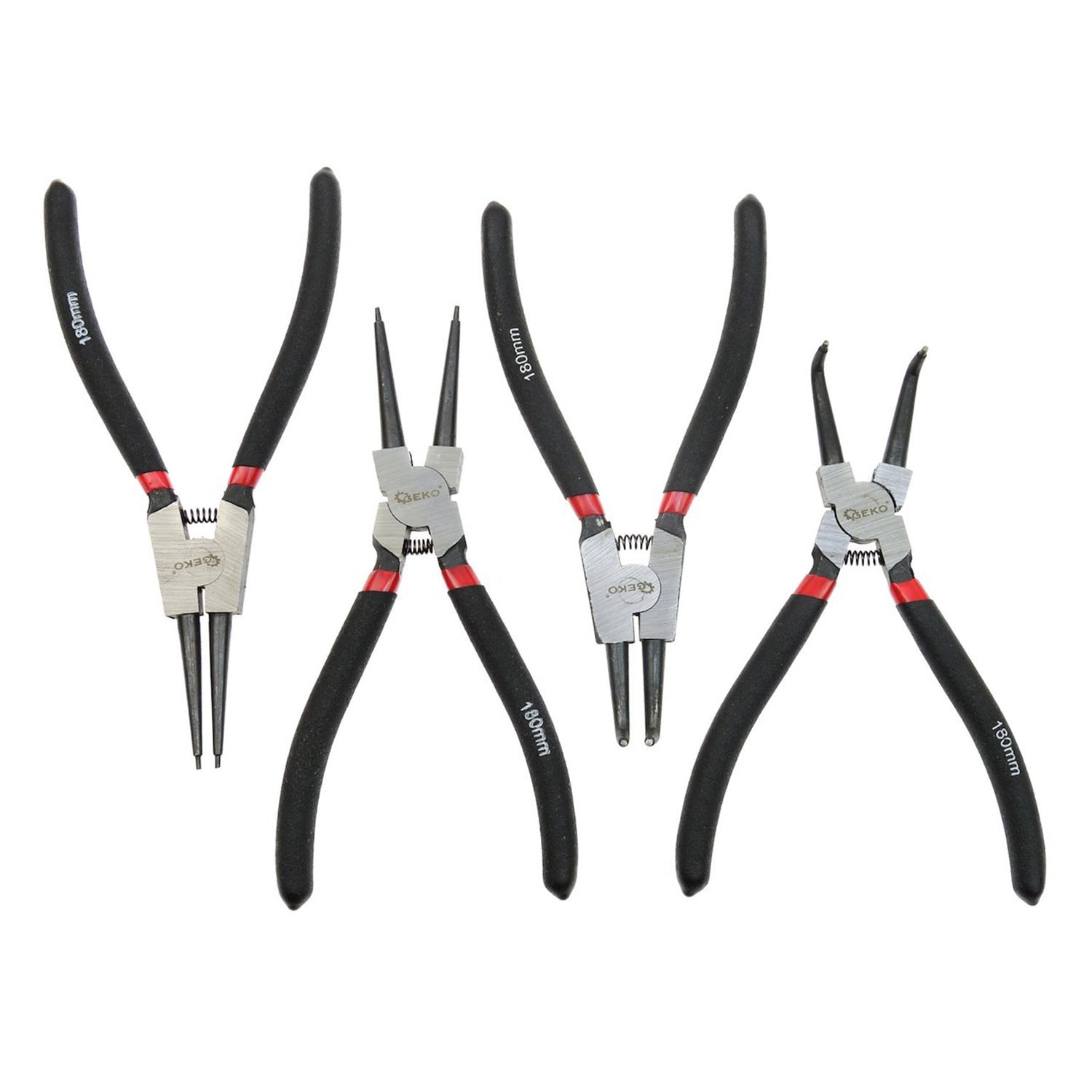 Set 4 clesti sigurante SEEGER 180 mm, GEKO 4buc