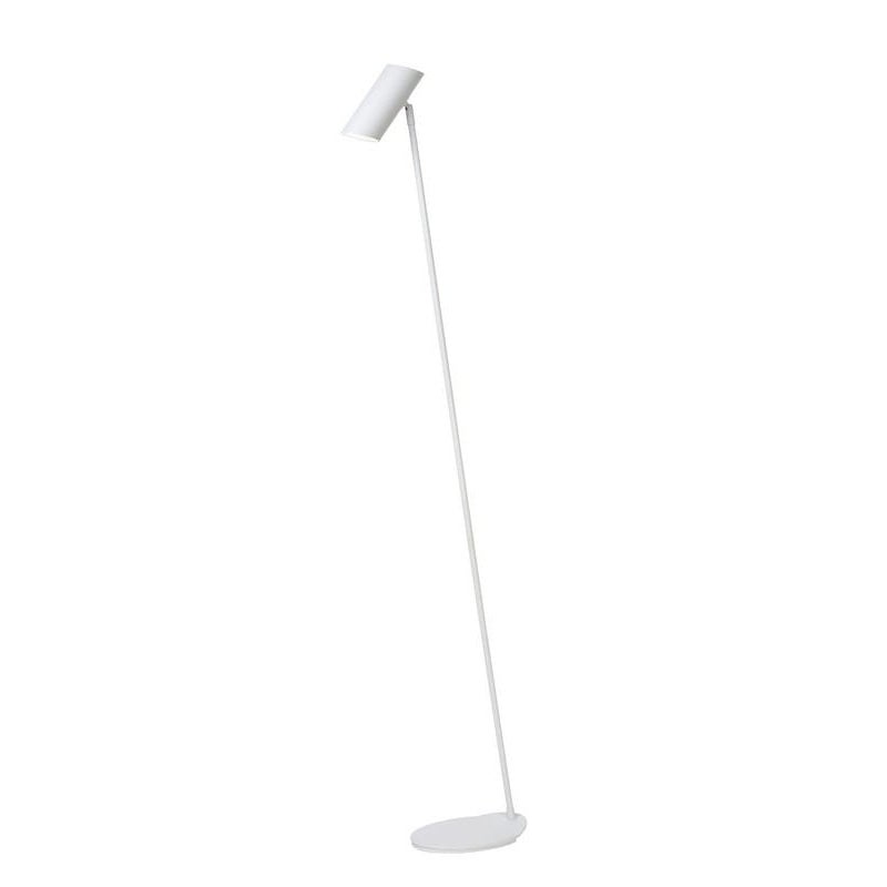 Lampa podłogowa stojąca Hester biała 1xGU10x7W wym: 137 x 15 x 61 cm metal Lucide