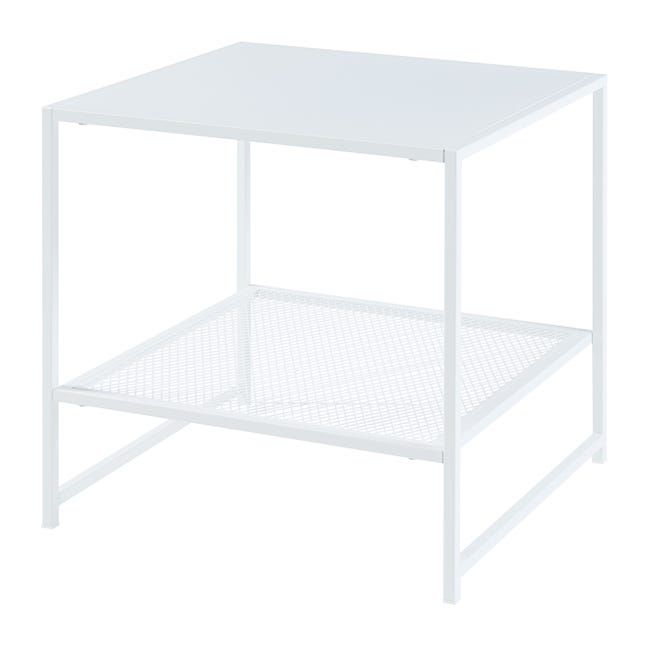 Tavolino Regolabile LOKKHAN In Metallo, Per Divano, Comodino O Esterno. Pratico, Salvaspazio E Resistente Alle Intemperie, Con Piano Rotondo Da 41,9 Cm. Ideale Per Balcone, Giardino O Salotto!