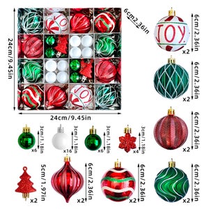 Palline di Natale, Set 100 Palle Albero, Addobbi Natalizi, ∅ 6 cm, Sfere in Plastica Design Opaco, Fucsia, Relaxdays | Leroy Merlin