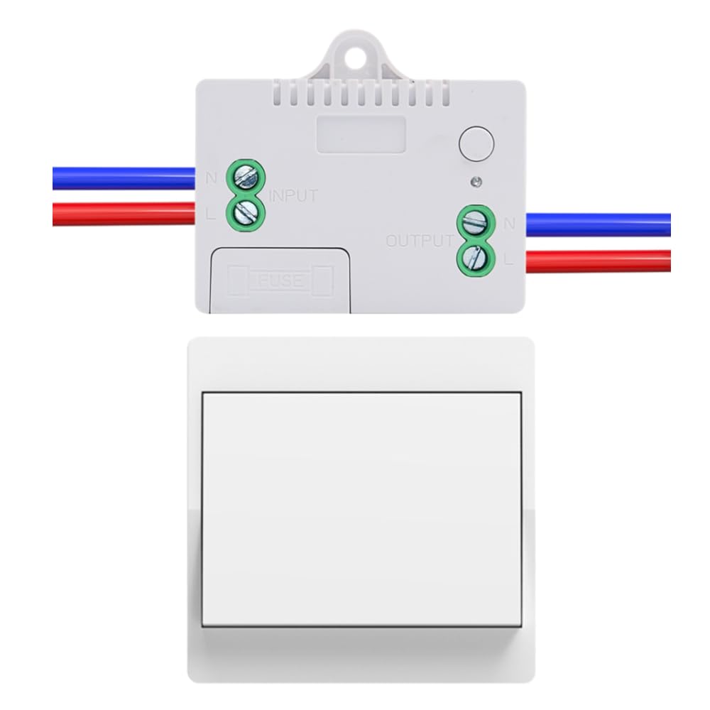 Kit Interruttore Wireless 1TO 2, Interruttore Senza Batteria 50M-200M - Foto 10