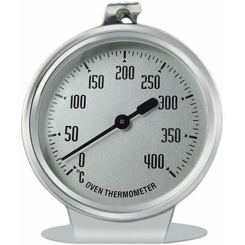 Thermomètre De Four Pro En Inox - Capteur Long 70mm - Idéal Four à Pizza, Bois, Pierre, Gril - Jusqu'à 500°C - 2