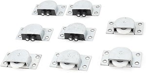 Ganci per Tende in Plastica Bianca per Tende per Porte, Tende Da