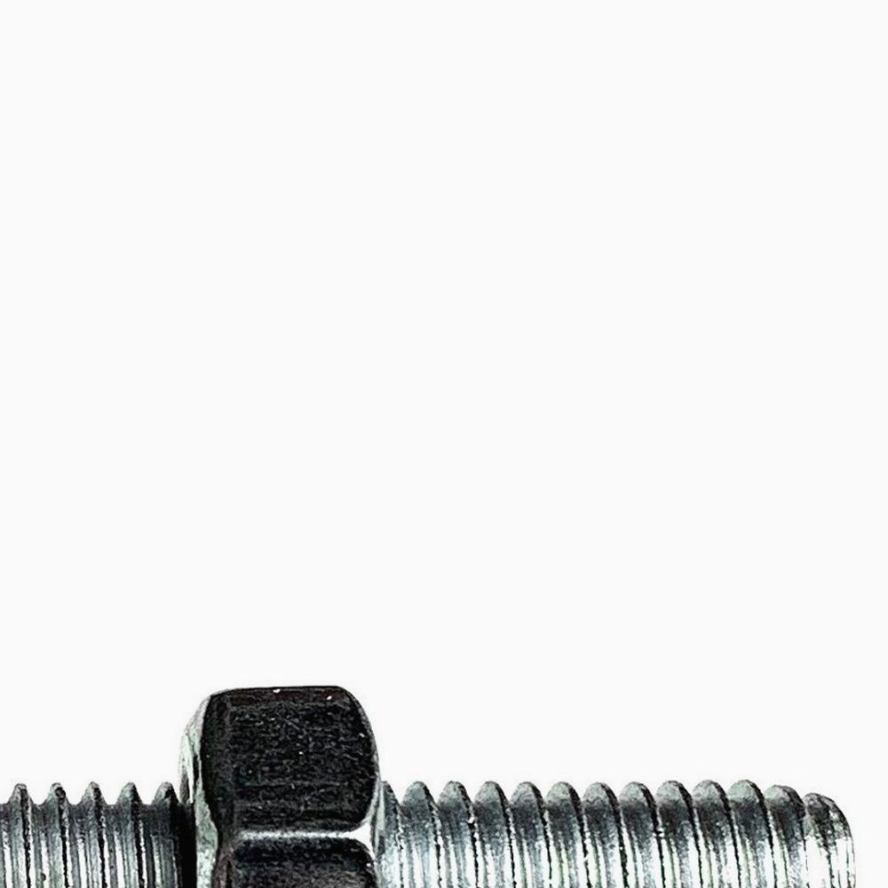 Boulon tete hexagonale Viswood acier zingue 10 60 mm lot de 3 - 4