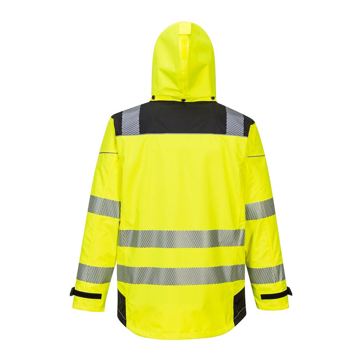 Parka PW3 3 en 1 haute visibilité Jaune Noir - Portwest - Taille 3XL - 2