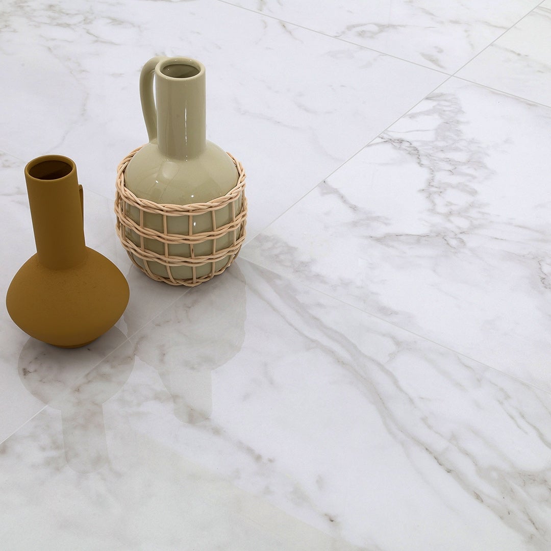 Tradizionale Statuario - Marmo Lucido - Piastrelle 60x120 cm 9 mm - SCA 4008 60x120 GLOSSY 9 mm - 4