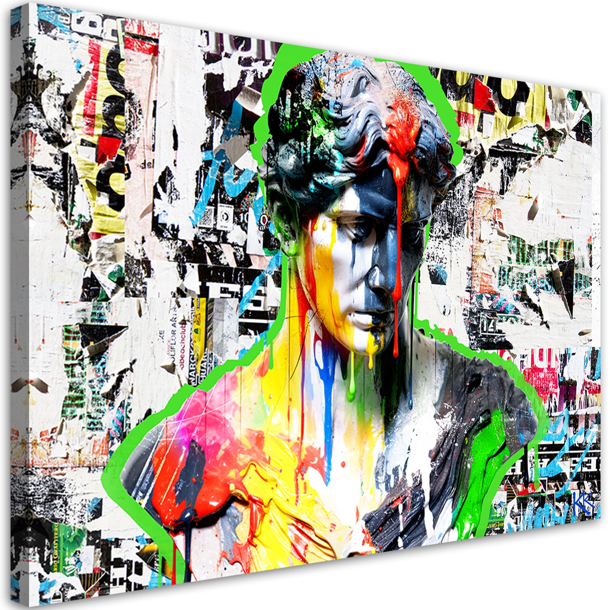 Obraz, Rzeźba Pop Art 100x70