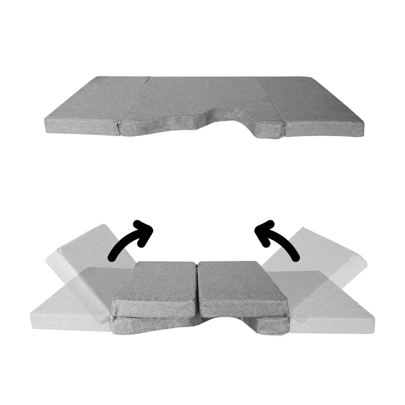 Lit de camping avant pliable pour Renault Trafic - 2