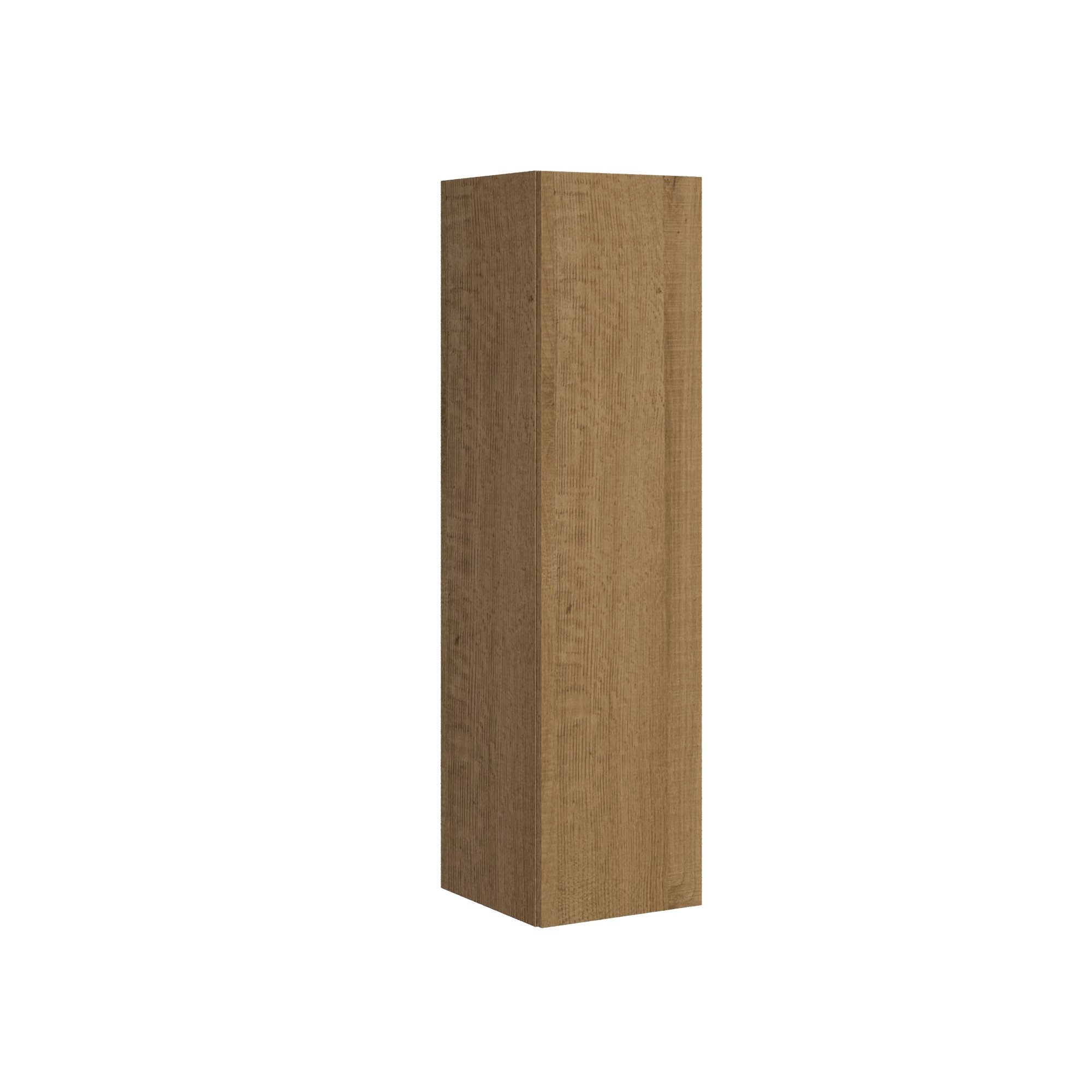 Witryna pionowa szer. 40 cm wys. 153,6 cm gł. 39,2 cm lewa-prawa Dąb naturalny