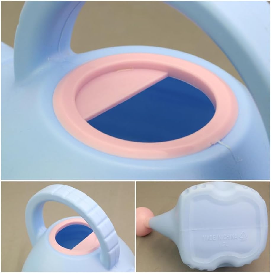 Arrosoir en plastique mignon pour intérieur et extérieur, arrosoir jouet pour enfants avec pommeau de douche éléphant réutilisable - 4