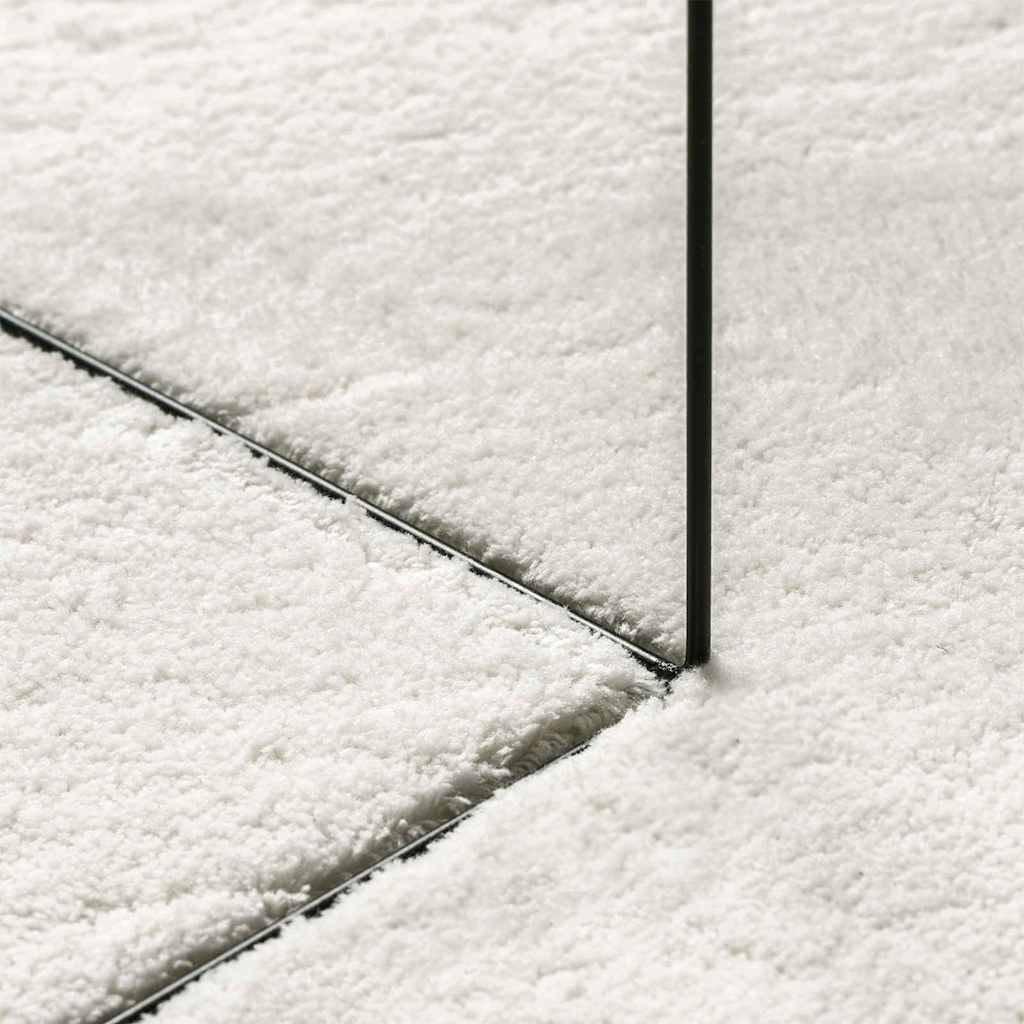 Tapis de surface HUARTE Crème 80 x 150 cm Polyester vidaXL - 8