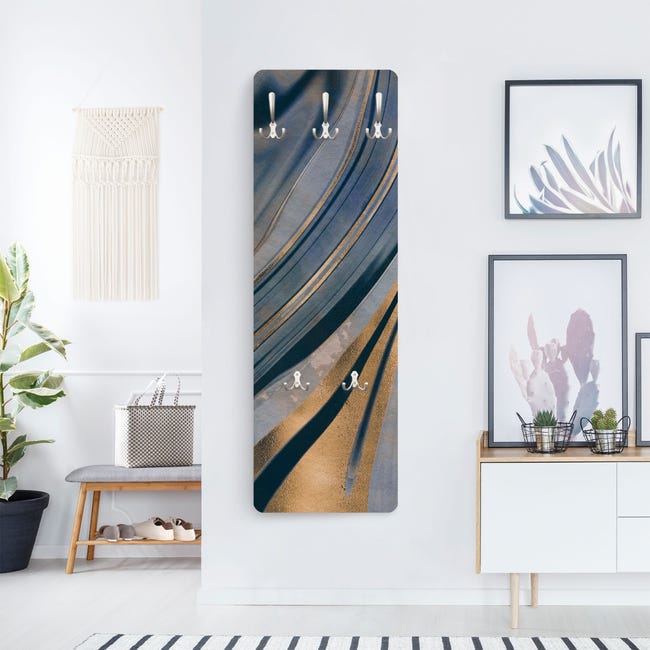 Gancio Appendiabiti Da Avvitare Triplo In Metallo Cromo Lucido 3 Ganci L 17 X H 7.5 Cm | Leroy - Foto 6