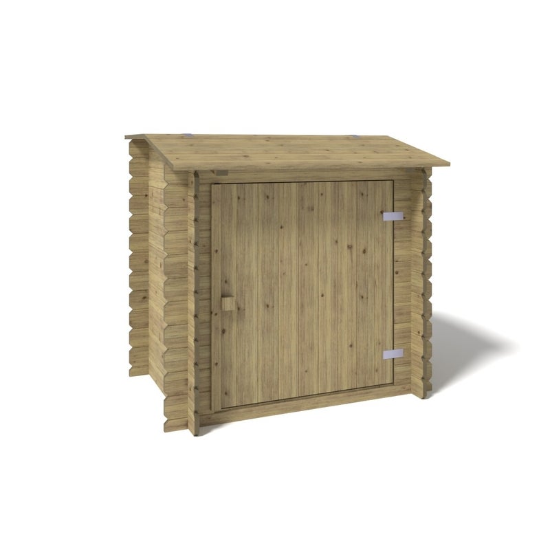 Szafka ogrodowa basenowa na osprzęt ALTANKA 1,20x0,89 m H.1,13 m, drewniana, impregnowana, SZA7, 1szt.