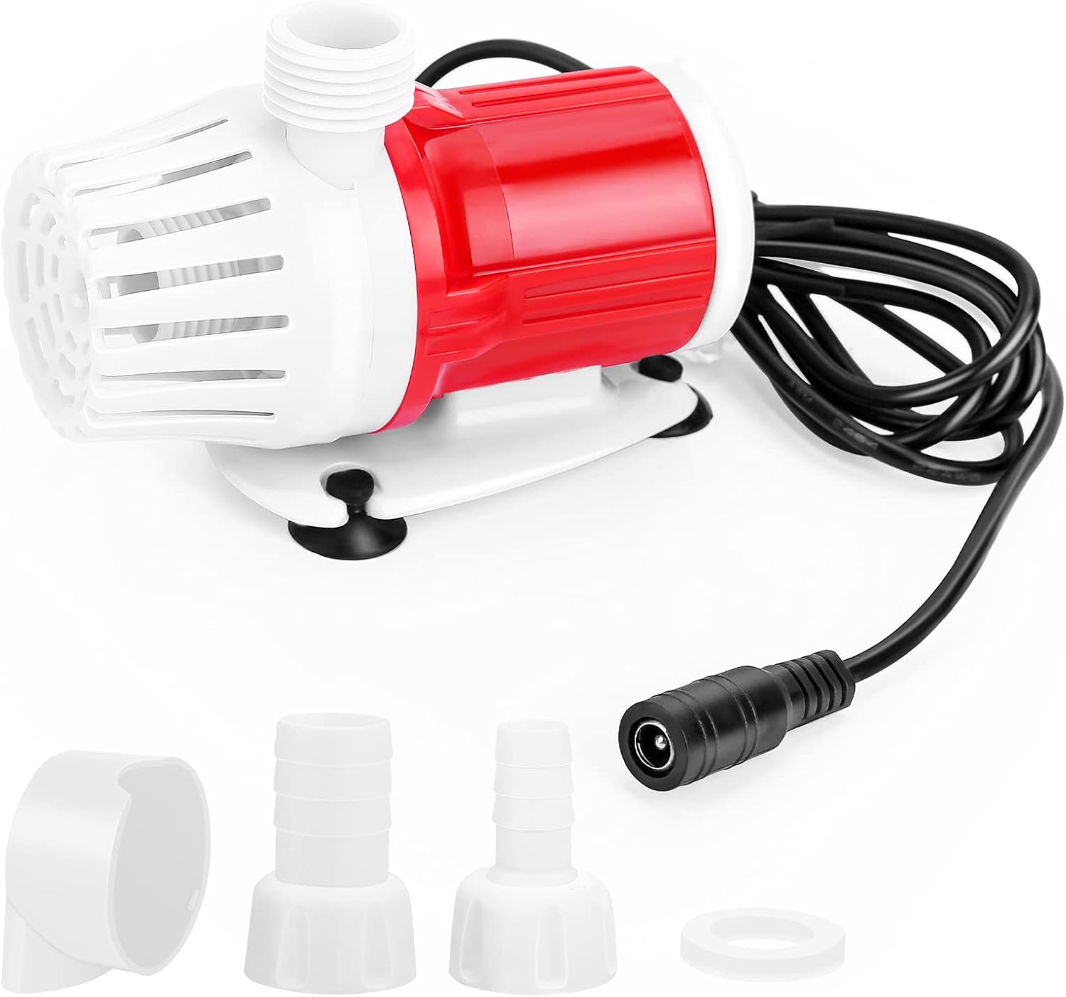 Zatapialna pompa DC12 V 1200 L/H - Przenośna pompa wodna do akwarium - 20 W - Pompy o wysokim przepływie - Konwersja częstotliwości - Pompa prądu
