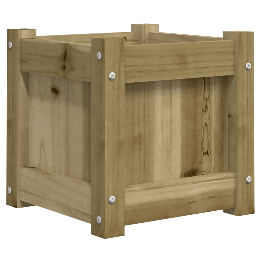 vidaXL Jardinières 2 pcs bois de pin imprégné - 8