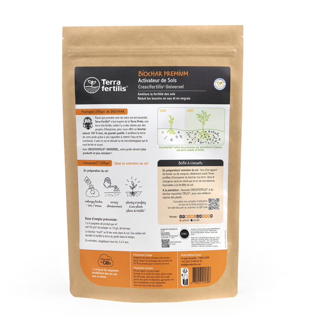 Fertilisant Universel À Base De Biochar - 1 kg - 2